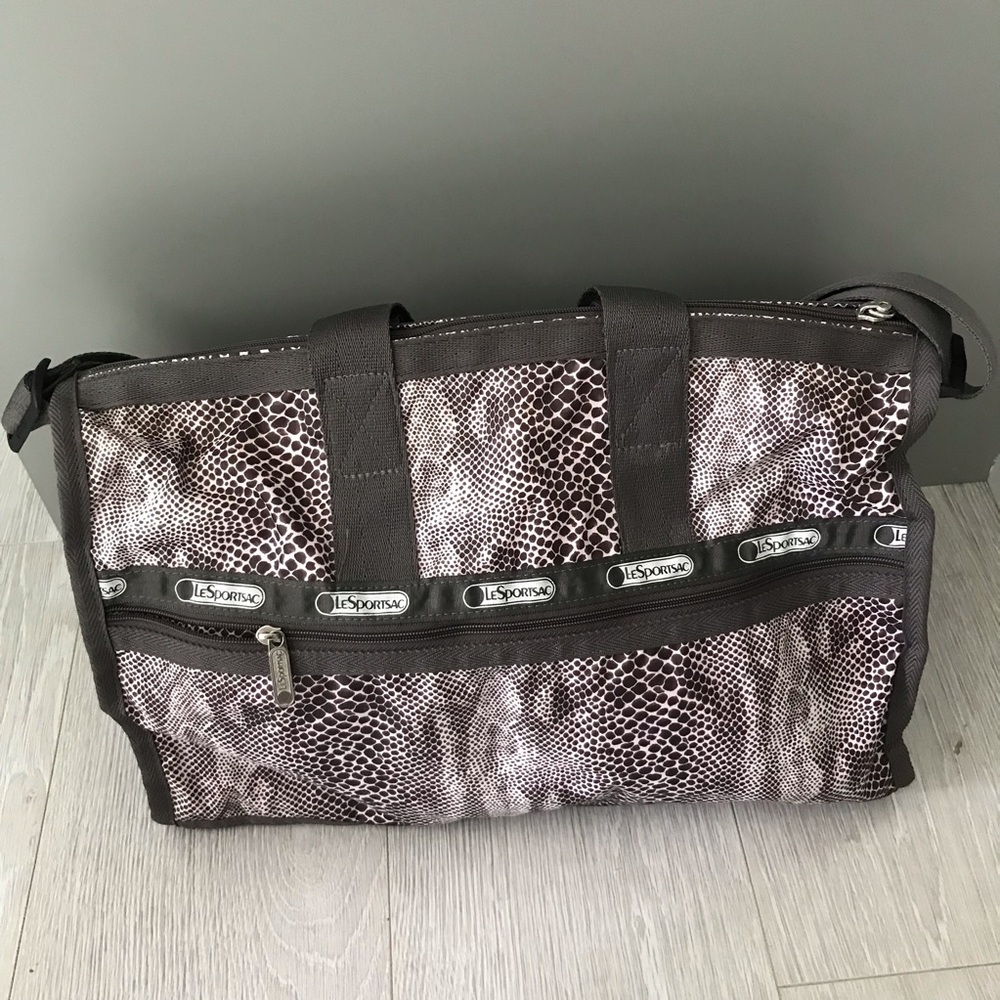 RARE LeSportSac Boston Bag Medium Weekender - Picture 3 of 12